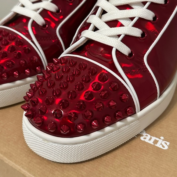 Christian Louboutin Lou Spikes 2 Flat - Picture 8 of 16